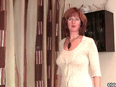 Ginger-haired, mature milf, milf xxx