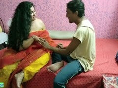 Desi hot bhabhi has wild gonzo sex with innocent boy! Featuring crystal clear audio