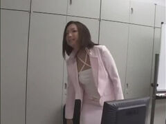Crazy Japanese chick Karina Sasaki in Horny Masturbation/Onanii, Stockings/Pansuto JAV clip