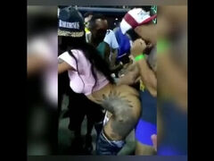 Girls having sex on the street at Bahia's carnival