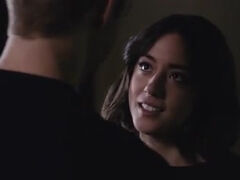 Chloe Bennet -getting off Agents of SHIELD s3 e03,getting off e11-12