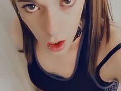 Bikini, Sucer une bite, Hard, Lingerie, Masturbation, Pov, Transsexuelle, Webcam