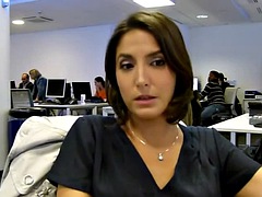 Aziza Wassef, the sexy Egyptian journalist masturbates to the challenge