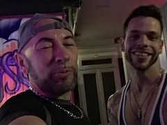 French slut from Paris fucked by Kevin David bareback at a party