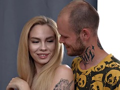 Anal, Loiroa, Boquete, Facial, Hardcore, Tatuagem, Adolescente, Tetas