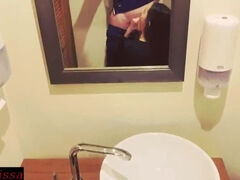 Petite Teen Gets Full Mouth Of Cum In Restaurant's Toilet - Natalissa