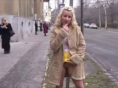 eastern european breezies pummel and urinate in public, part VI