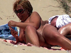 fabulous Nude Horny Milfs Tanning nude Beach voyeur HD VideoSpy