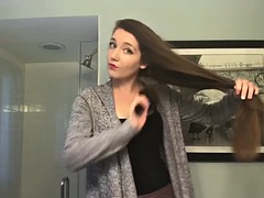 Sexy long hair comb