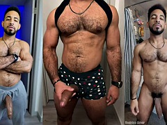 Amateur, Verga grande, Negro, Compilación, Ébano, Peludo, Ducha, Solo