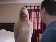 Teen blonde needs stepdad's cum to get pregnant