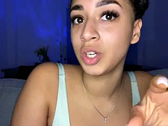 Amateur, Noire, Noir ébène, Masturbation, Solo