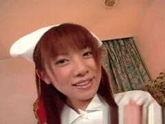 Aki Yatoh Lovely asian nurse rides part3