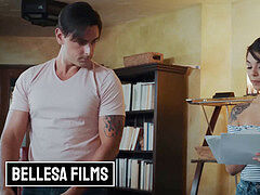 Bellesa Films - adorable Alt stunner Gina Valentina gets drilled by her hot boss