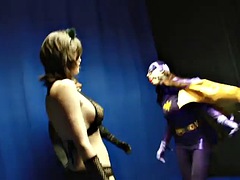 Batgirl Wrestling