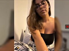 YasmineCarrera tuga shows off her big tits and areolas