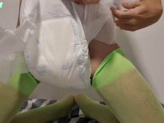 An ordinary boy turns into an ABDL diaper boy