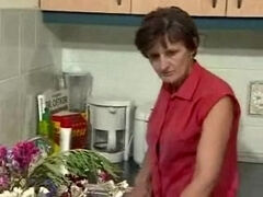 German Granny in the Kitchen R20