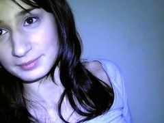 Pik sutte, Brunette, Offentlig, Trekant