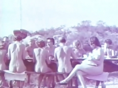 Outdoor Nudists Worshipping Naked Lifestyle (1950s Vintage)