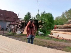 Amateur, Nana, De plein air, Pov, Public