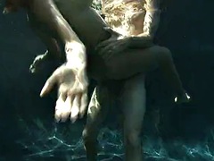 Fucking hot afternoon underwater