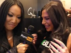 A Day With Asa Akira at AVN 2018