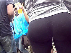 Amateur, Culo grande, Pies, Spandex