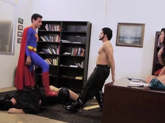 Superman joined hardcore group banging seance