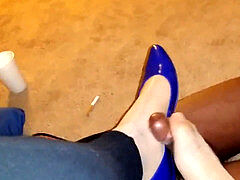 tights and Flats bbc Footjob Shoejob lengthy Version