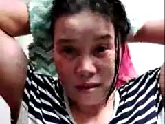 3 of 3 Phan from Vietnam showers and fucks with her husband