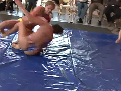 female bikini fight