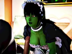 Honey Select Green Maid