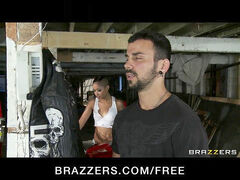 Brazzers - asian mechanic flesh Diamond rails big dick as pay