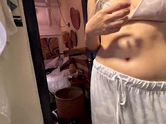 Amateur, Cocu, Hard, Hôtel, Fille latino, Lesbienne, Masturbation, Pov