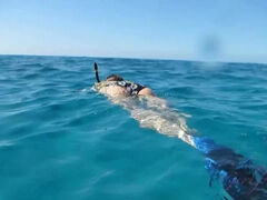 You relax today by taking a boat ride to a snorkel spot