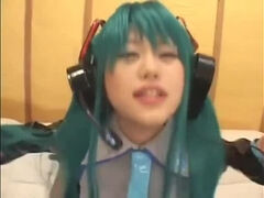 Cosplay Vocaloid - Hatsune Miko 4 of 5 (Censored)