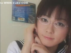 Horny Japanese model Hikaru Wakana in Amazing Hairy, Solo Girl JAV scene