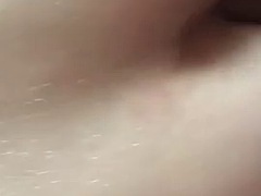 A big precum flows from the cock and a huge plug comes out of the hole to get a big cock.