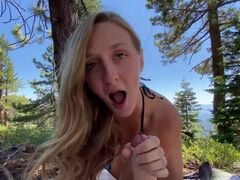 Molly Pills - Gets Her Pussy Destroyed In A Secluded Forest