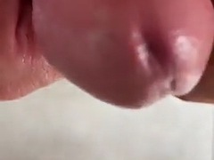 Wet and precum massage.