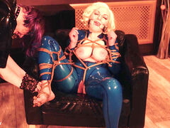 Shibari, catsuit, catsuit