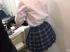 Amateur, Tetona, Japonés, Masturbación, Desnudo, Coño, Adolescente, Uniforme