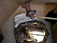 No-20-22-28 Compilation of clips where I fuck my damn ring on a mirror.