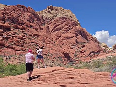 Ashley at Red Rock Canyon - Behind the scenes photo shoot !