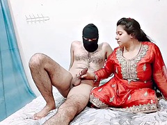 My hot bhabhi sucking my hard cock