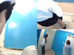 Japanese teen pissing