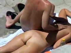 super-naughty dude fuck his doll at the beach