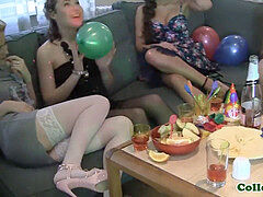 european freshmen babes lingerie plaything hump party