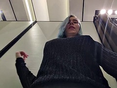 Blonde, Masturbation, Mature, Mamelons, De plein air, Pov, Public, Nénés